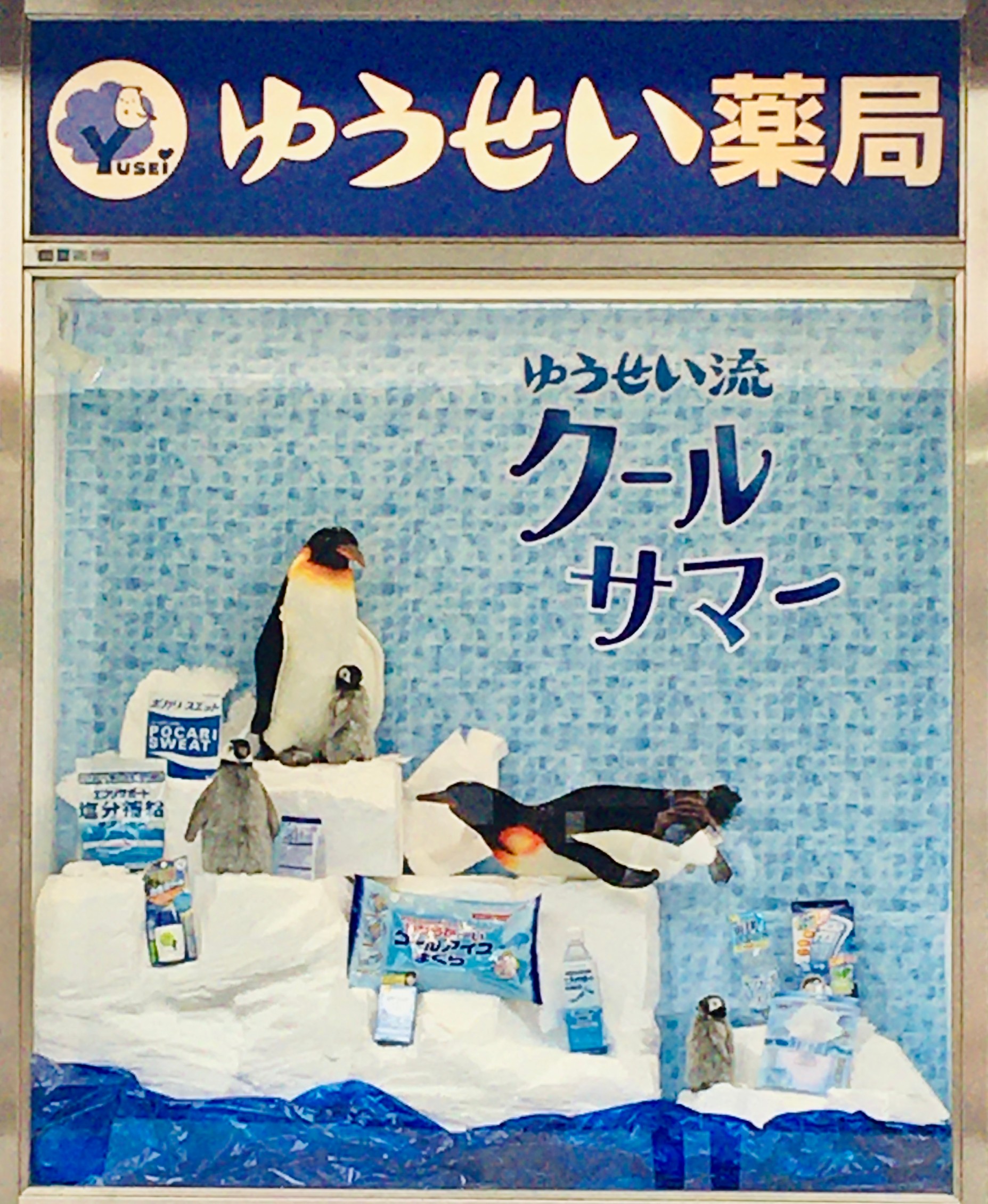 ぜひ、ご覧ください。ショウウィンドを一新いたしました。