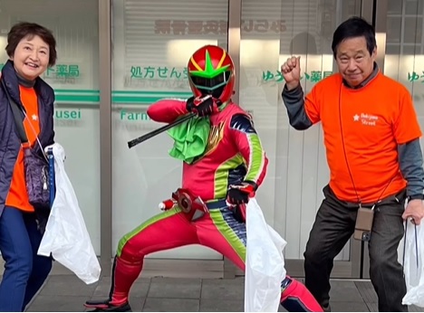 出来島商店会にトマト刑事！